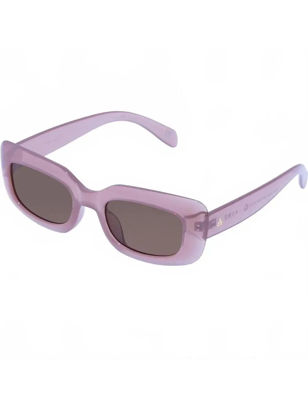 AIRE Orbit 54mm Unisex Rectangular Sunglasses Fawn 50-21-135 NWT